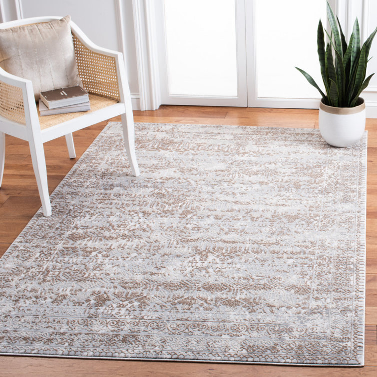 Union Rustic Fritzi Oriental Gray/Brown Area Rug & Reviews Wayfair